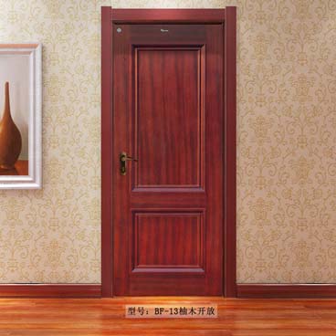盼盼实木复合烤漆门BF-13柚木开发|室内门