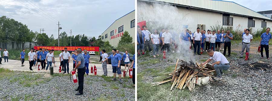 落实消防责任，防范安全风险培训及灭火实操演练