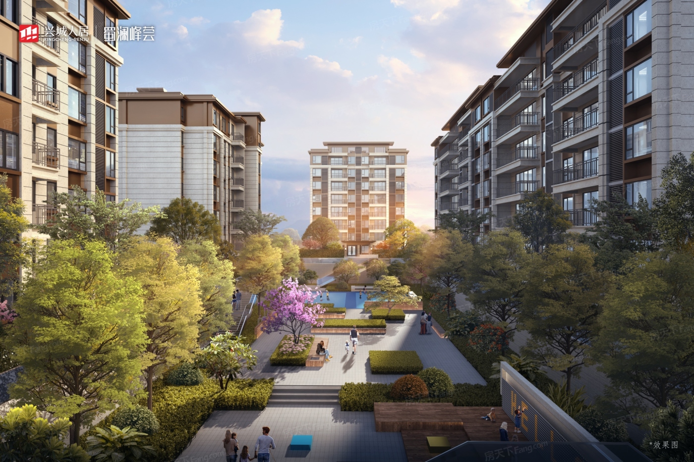 盼盼木门经典案例——成都人居新津蜀峰荟项目 盼盼木门经典案例——成都人居新津蜀峰荟项目