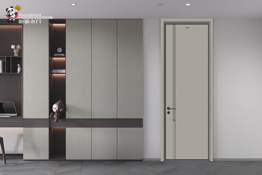 盼盼轻奢免漆门PA3-10|盼盼木门 盼盼轻奢免漆门PA3-10|盼盼木门