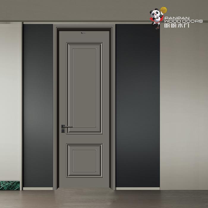 盼盼轻奢油漆门PA5-3|盼盼木门