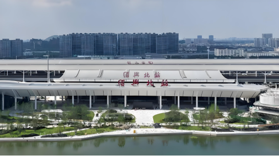 盼盼木门经典案例——绍兴高铁北站