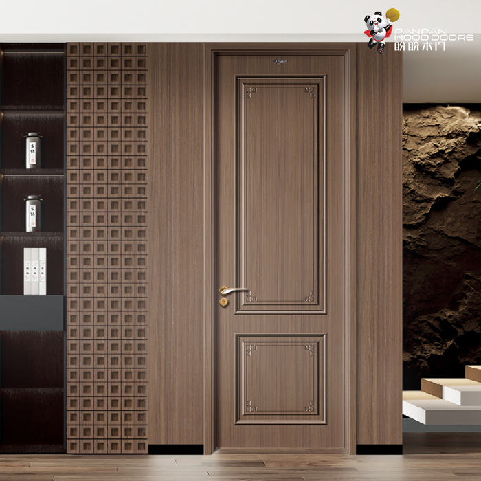 盼盼新中式免漆门PB2-10|盼盼木门
